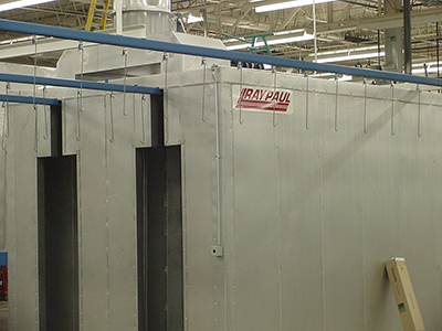 Industrial curing oven system