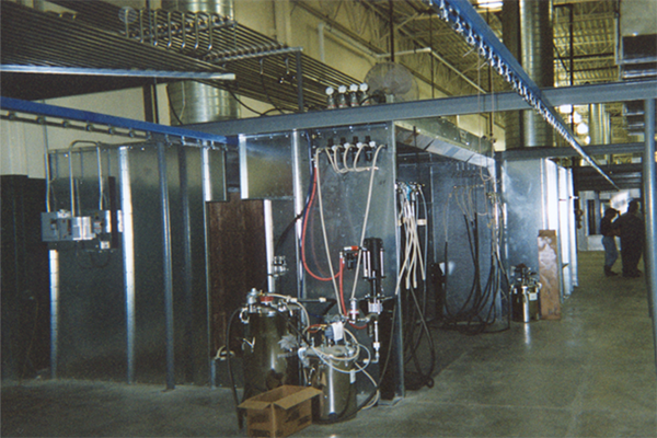 Wood Cabinet Painting Line