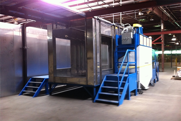 Custom Industrial Powder Booth